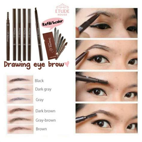 Review Etude House Drawing Eyebrow Grey Brown : Brow Definer Anastasia ...