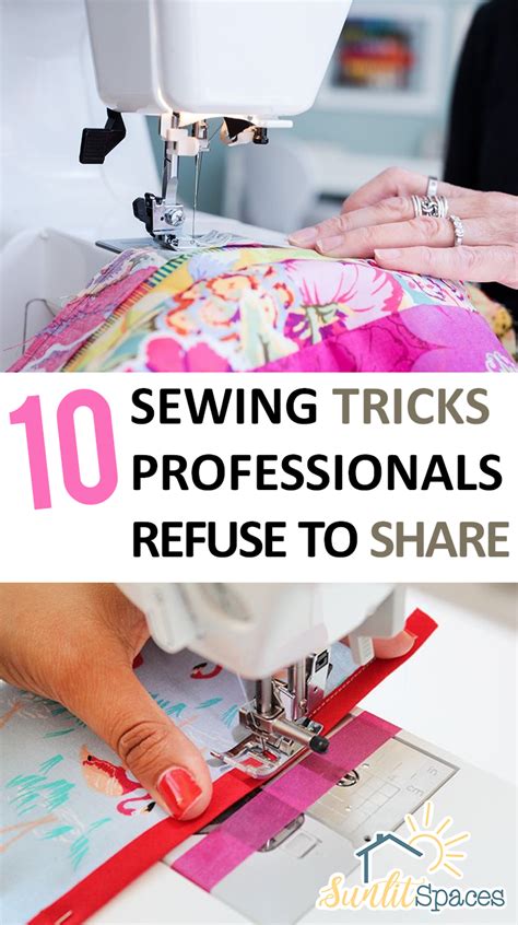 10 Sewing Tricks Professionals Refuse to Share