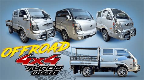 4x4 Kia Bongo 3 Offroad | 4 Units with Silver Color - YouTube