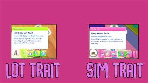 Sims 4 100 traits mod - honleo