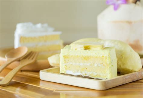 Durian Cake Recipe [East Meets West] | Cuisinevault