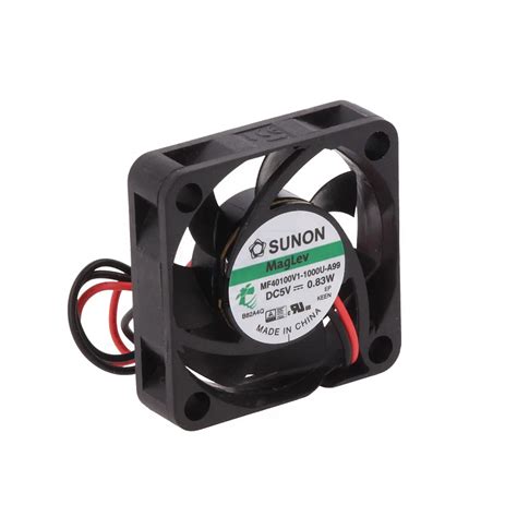 Sunon 4010 5VDC 0.83W Cooling Fan - Robotools