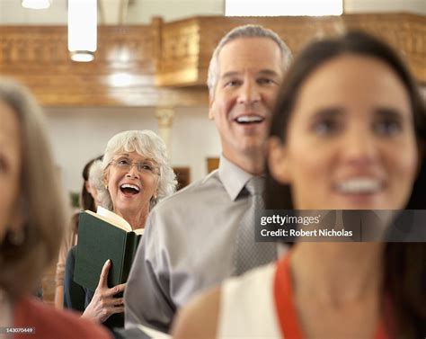 Congregation Singing In Church High-Res Stock Photo - Getty Images