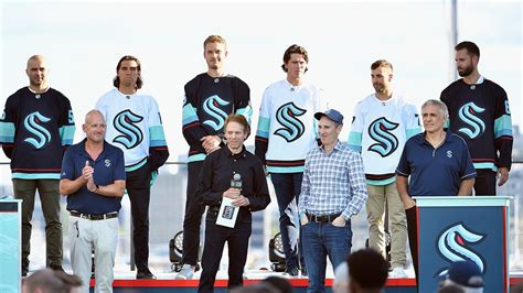 Seattle Kraken unveil their inaugural team at the 2021 NHL Expansion ...