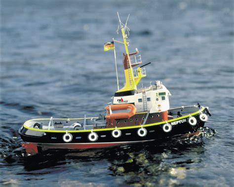 Neptune Tug Boat including Fittings 1:50 Scale Krick Robbe RC Model Kit