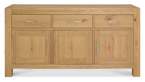 Turin Light Oak Wide Sideboard | Dining Furniture - Bentley Designs UK Ltd