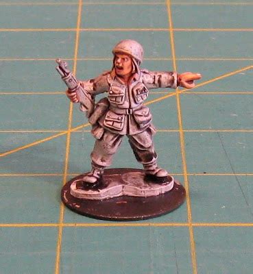 Kevin's Miniatures & Hobby Table: Painting 28mm WWII US Paratroopers