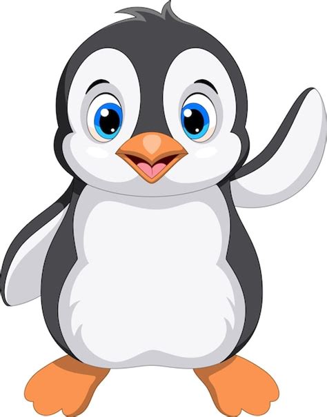 Premium Vector | Cute penguin cartoon