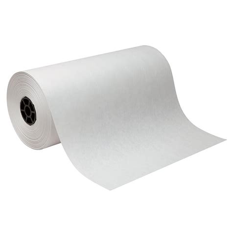 Lightweight Kraft Paper Roll, White, 18" x 1000', 1 Roll - PAC5618 ...