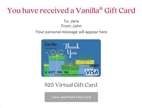 Proud of You Gift Card | Vanilla Visa