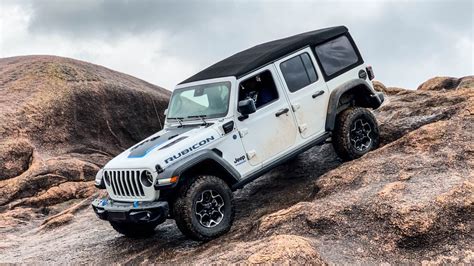 We Review the 2021 Jeep Wrangler 4xe Rubicon - How Good Is the Plug-in ...