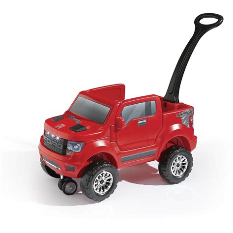 Step2 2-in-1 Ford F-150 Raptor Kids Ride On Push Car Red (483600 ...