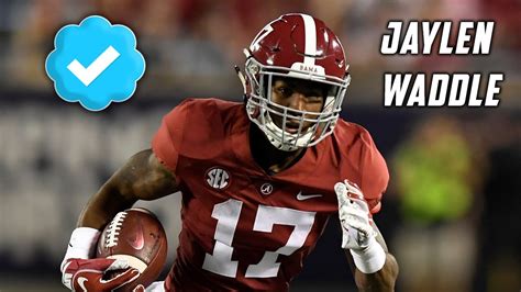 Jaylen Waddle Freshman Highlights 🔥 Alabama Crimson Tide Wide Receiver ...