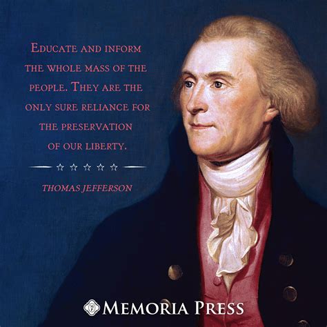 Thomas Jefferson Quotes On Education - Quotes for Mee