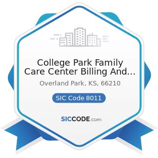 College Park Family Care Center Billing... - ZIP 66210