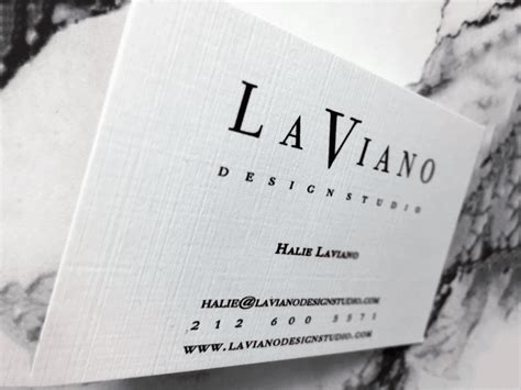 Linen Paper Business Cards | Luxurious Business Cards