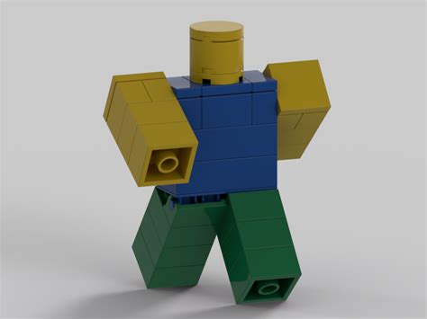 LEGO MOC Roblox Noob Avatar by charzboi | Rebrickable - Build with LEGO