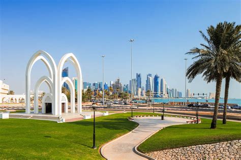 Corniche von Doha, Katar (Qatar) | Franks Travelbox