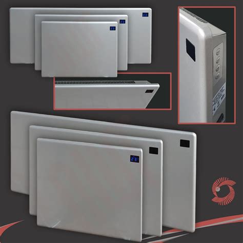 "NOVA LIVE R" Slimline Efficient Wall Electric Panel Heaters Convector ...