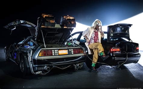 DeLorean Time Machine Wallpaper - WallpaperSafari