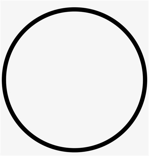 Download Transparent Hollow Circle Png - Circle - PNGkit