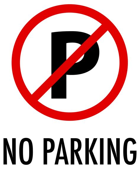 No parking sign on white background 1520400 Vector Art at Vecteezy