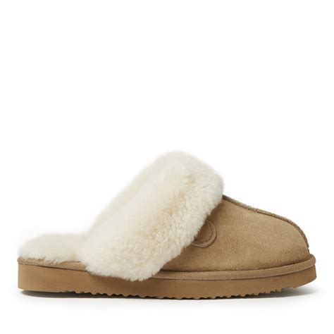 Dearfoams - Fireside by Dearfoams Women's Sydney Scuff Sheepskin ...