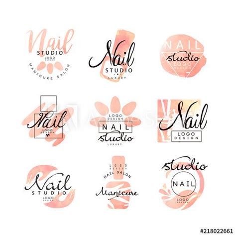 nail salon logo template - Leeanne Solis