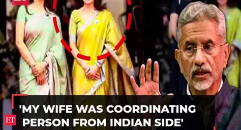 EAM Jaishankar explains his wife Kyoko’s role at G20 Summit - The ...