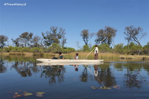 Gliding on the Okavango aboard a mokoro