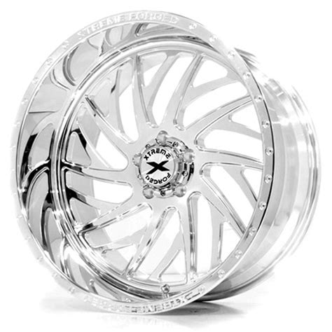 Xtreme Force XF- 4 Forged Polished Left Wheels 6x5.5 - 24x14 -76 - 24RPI004