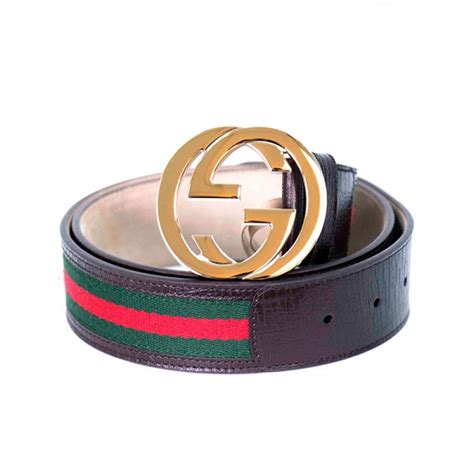 GUCCI BELT 114876 Green-red