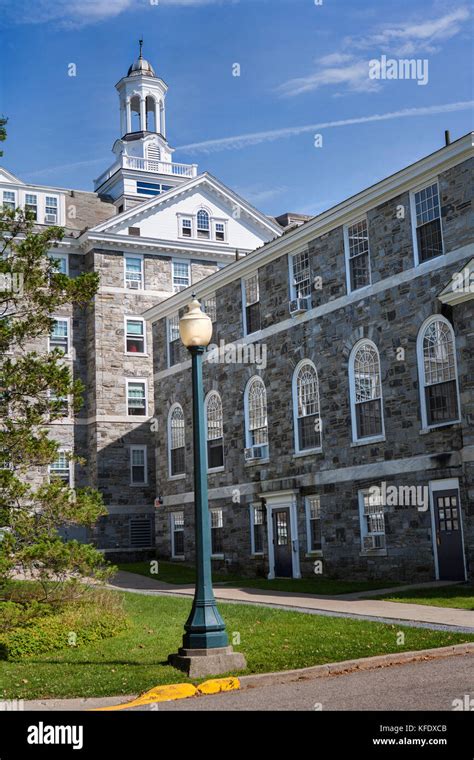 Hepburn Hall, Middlebury College, Middlebury, Vermont, USA Stock Photo ...