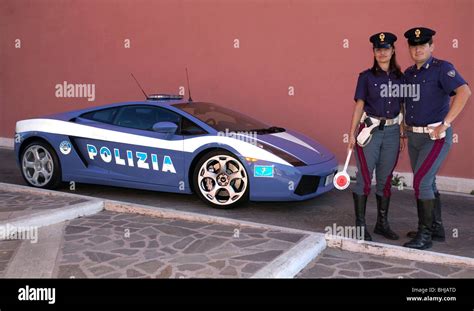 Italian Police Car