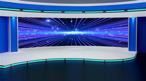 TV Studio Background - Virtual Studio, Newsroom Background Studio ...