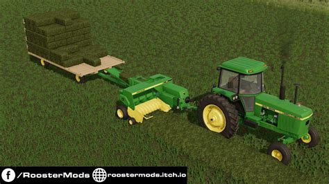 John Deere 348 Baler v1.0 FS22 Mod | Farming Simulator 22 Mod