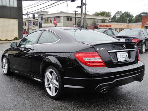 2013 MERCEDES-BENZ C-CLASS C350 4MATIC 62734 Miles BLACK COUPE 6 ...