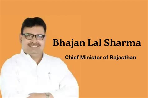 Bhajan Lal Sharma Biography, Age, Salary, Political Career, Rajasthan ...