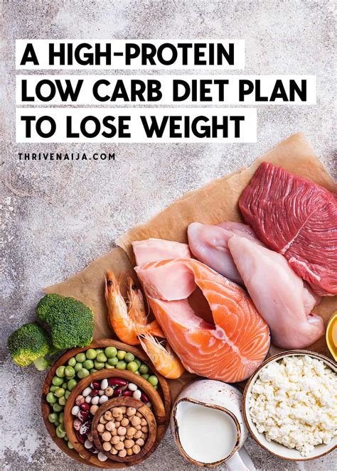 A High-Protein Low Carb Diet Plan to Lose Weight | ThriveNaija