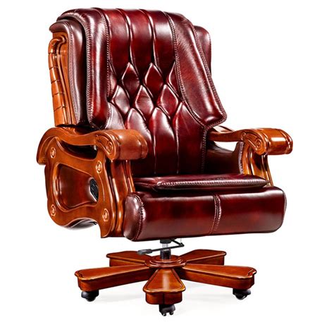 CEO LEATHER OFFICE RECLINER CHAIR