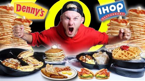 THE ALL AMERICAN BREAKFAST CHALLENGE! (7,000+ CALORIES) - YouTube