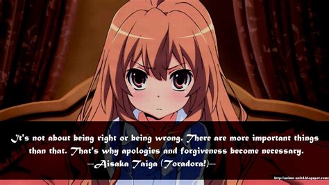 My Anime Review: Toradora! Quotes