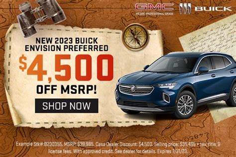 Buick and GMC Vehicles for Sale |New and Used Buick GMC Dealership ...