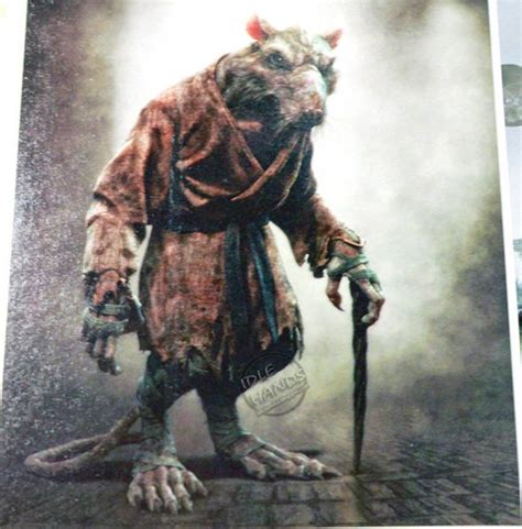 Concept Art for Shredder & Splinter in 'Teenage Mutant Ninja Turtles ...