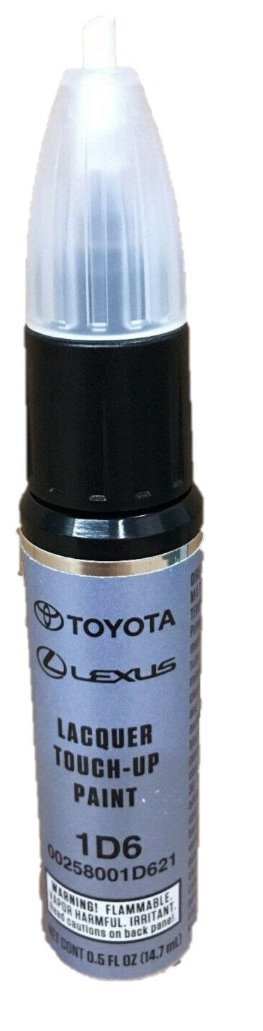 Genuine Toyota Touch Up Paint Pen Silver Sky Metallic 1D6 (0.5 fl oz ...