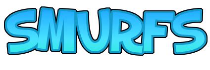 The Smurfs logo. Free logo maker.