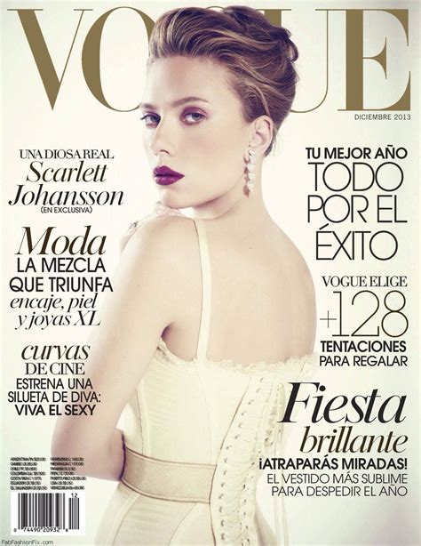 Scarlett Johansson for Vogue Mexico December 2013 | Fab Fashion Fix