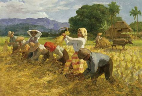 FERNANDO CUETO AMORSOLO (Filipino, 1892-1972) , The Harvesters | Christie's