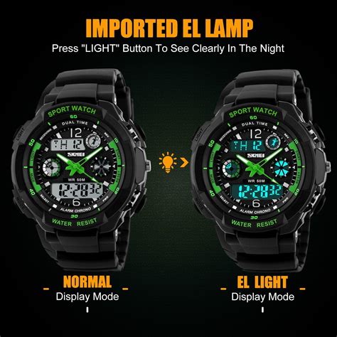 Digital Watches for Kids Boys – 50M Waterproof Outdoor Sports Analogue ...