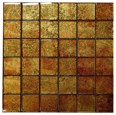 W28 Copper Glass Mosaic - Contemporary - Tile - los angeles - by ...